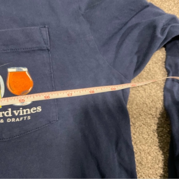 Vineyard Vines Crafts & Drafts Long Sleeve T-shirt Size Small - Picture 9 of 11